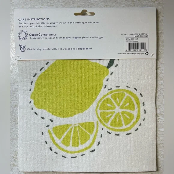 BluCloths Eco-Friendly Cleaning Cloths - 2 Pack - Picture 2 of 2